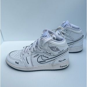 Jordan 1 Mid Schematic (GS) 4.5Y